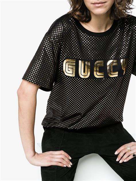 womens gucci blouses|gucci shirt women black.